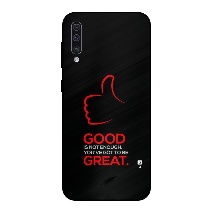 Good Great Metal Back Case for Galaxy A30s