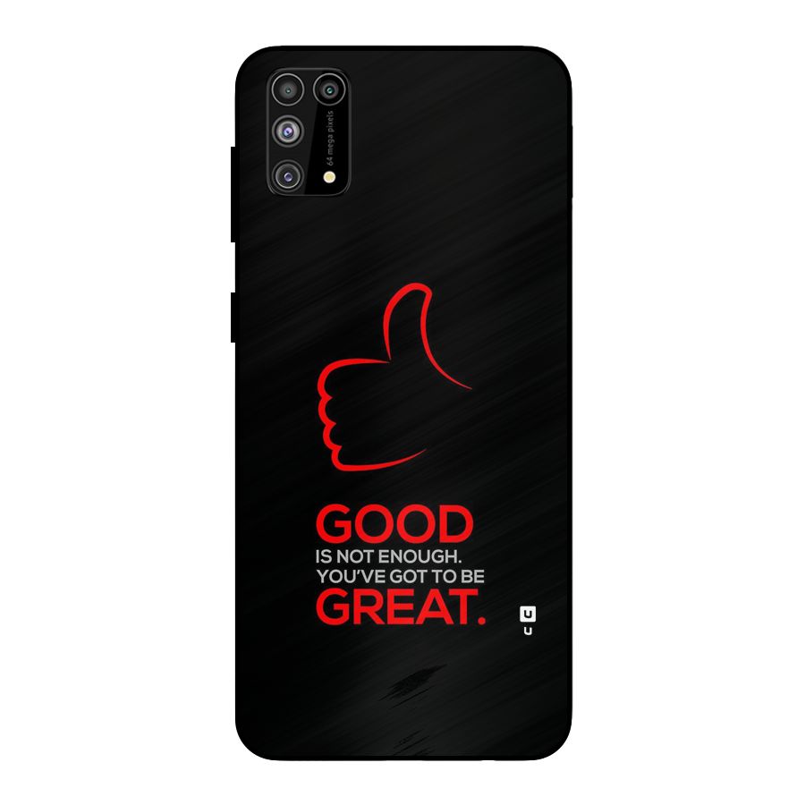 Good Great Metal Back Case for Galaxy F41