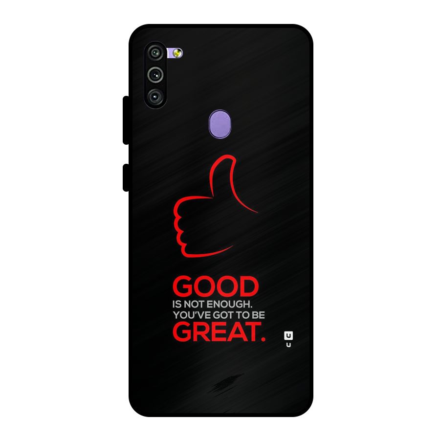 Good Great Metal Back Case for Galaxy M11