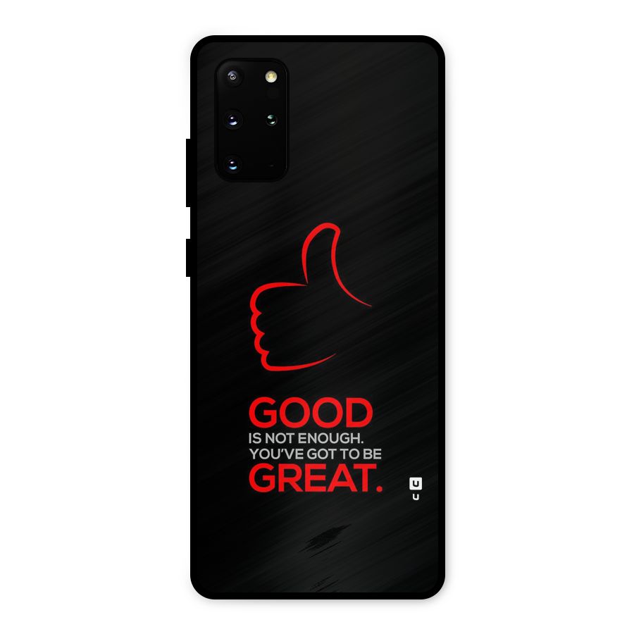 Good Great Metal Back Case for Galaxy S20 Plus