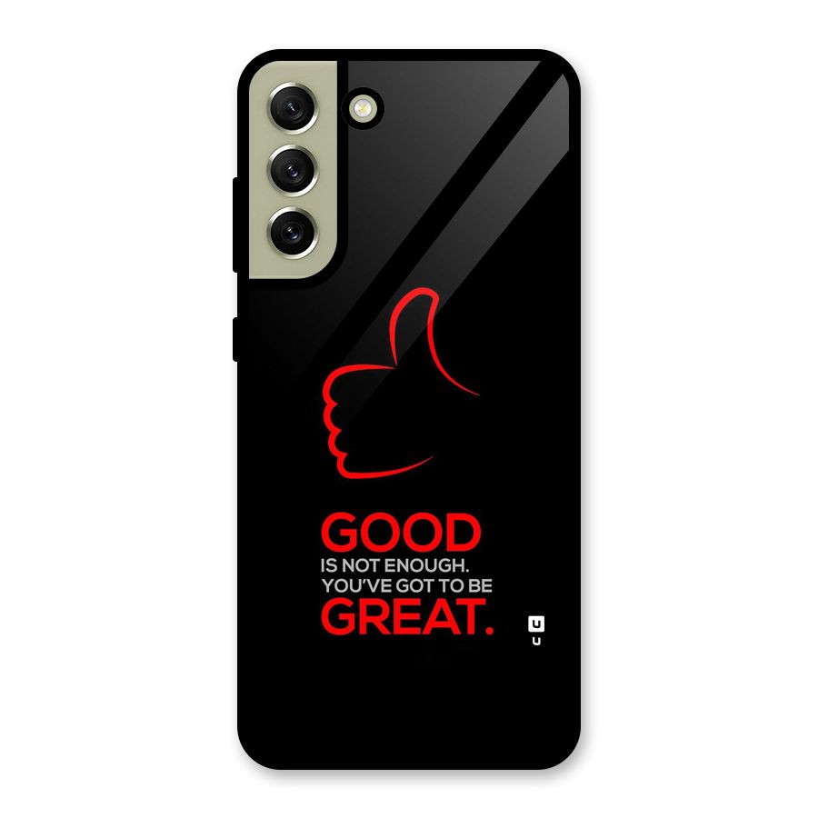 Good Great Metal Back Case for Galaxy S21 FE 5G (2023)