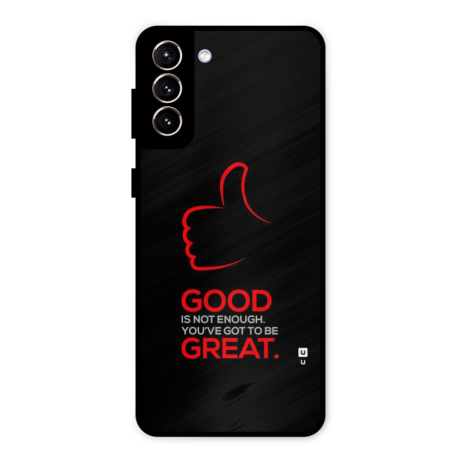 Good Great Metal Back Case for Galaxy S21 Plus