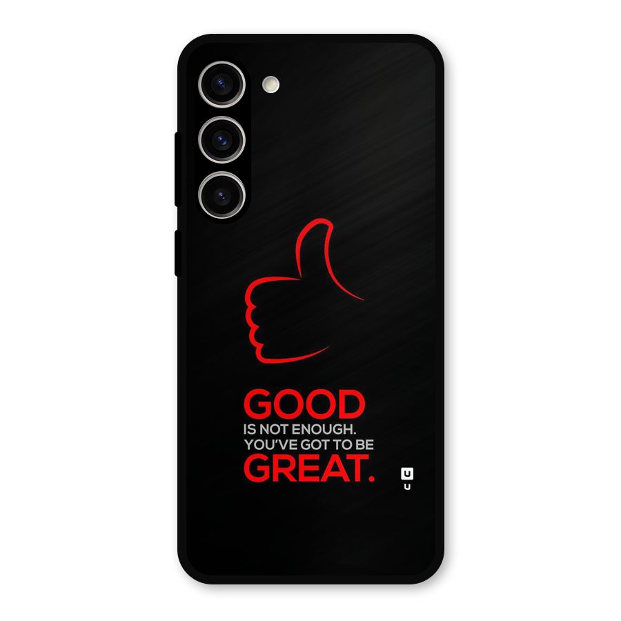 Good Great Metal Back Case for Galaxy S23 Plus