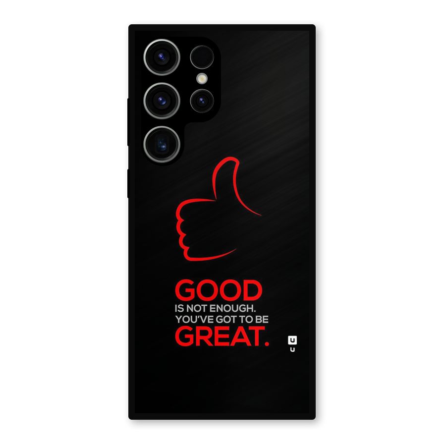 Good Great Metal Back Case for Galaxy S23 Ultra