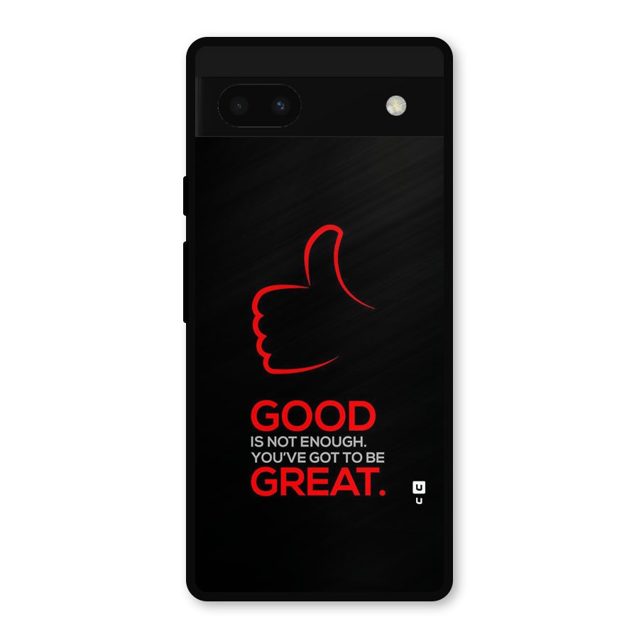 Good Great Metal Back Case for Google Pixel 6a