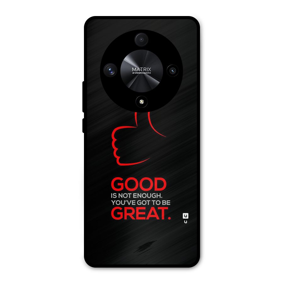 Good Great Metal Back Case for Honor X9b