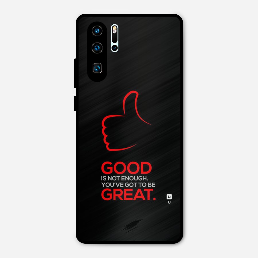 Good Great Metal Back Case for Huawei P30 Pro