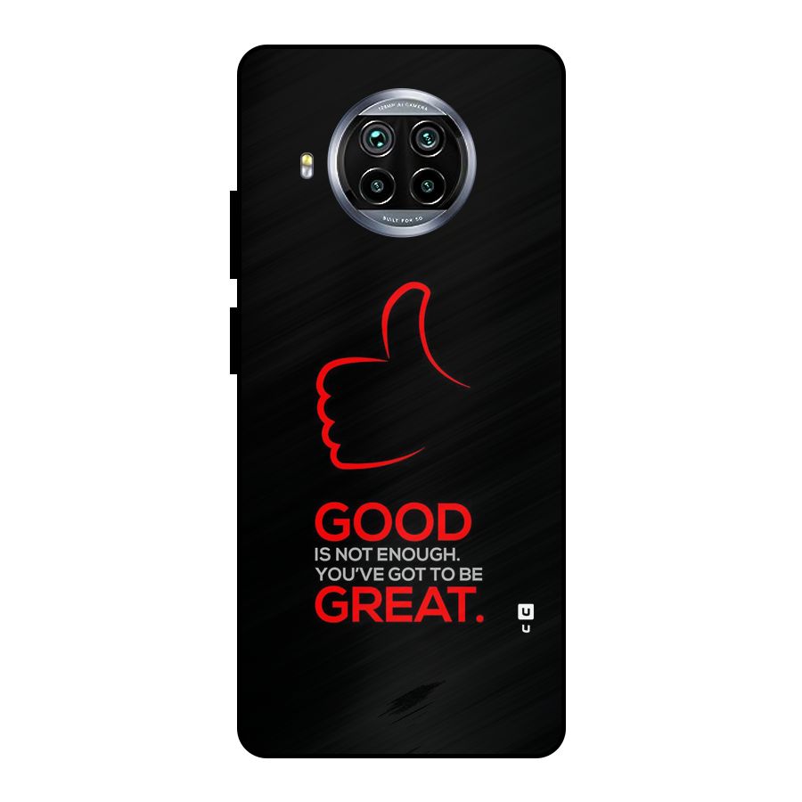 Good Great Metal Back Case for Mi 10i