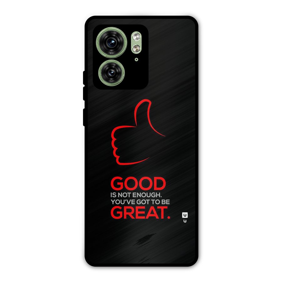 Good Great Metal Back Case for Motorola Edge 40 5G