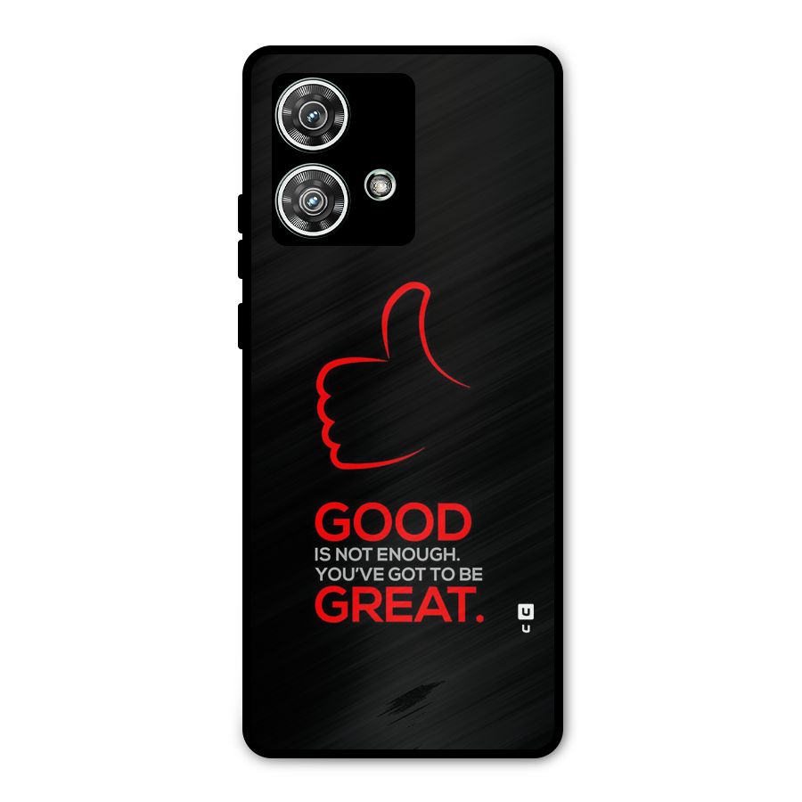 Good Great Metal Back Case for Motorola Edge 40 Neo