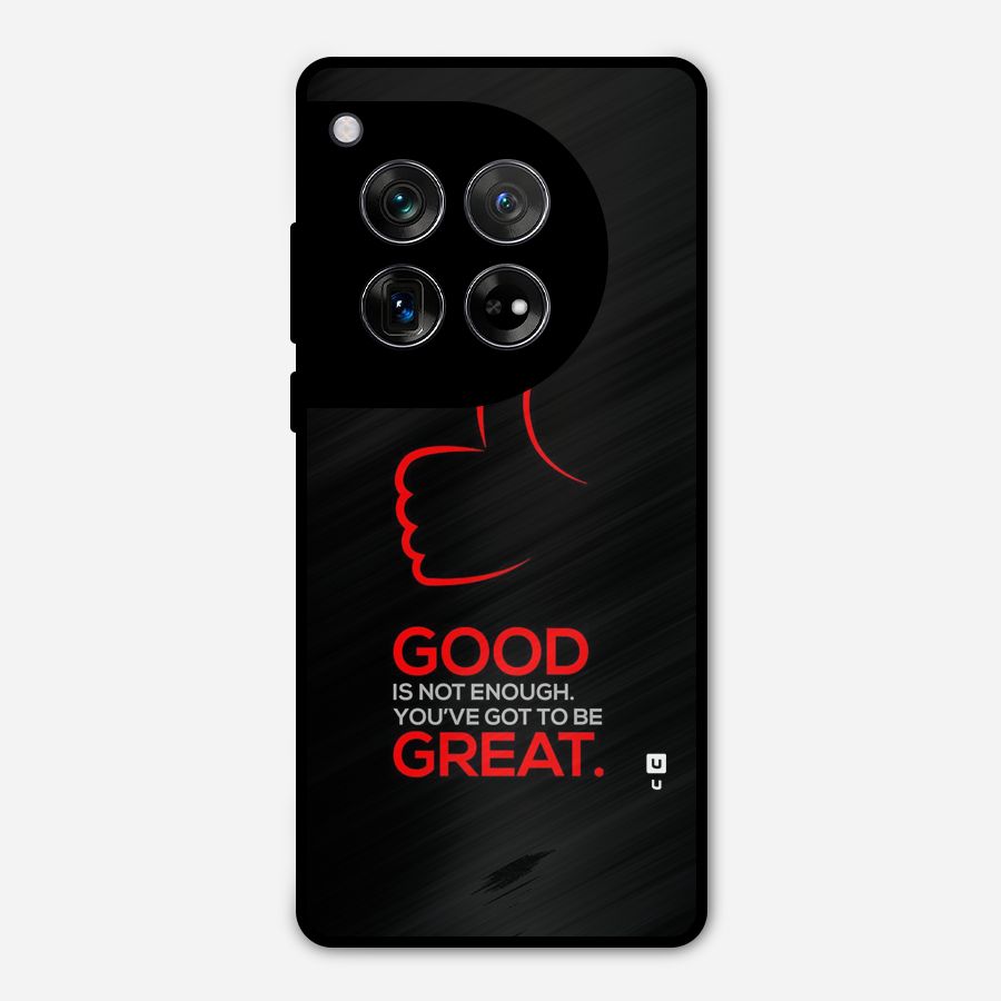 Good Great Metal Back Case for OnePlus 12