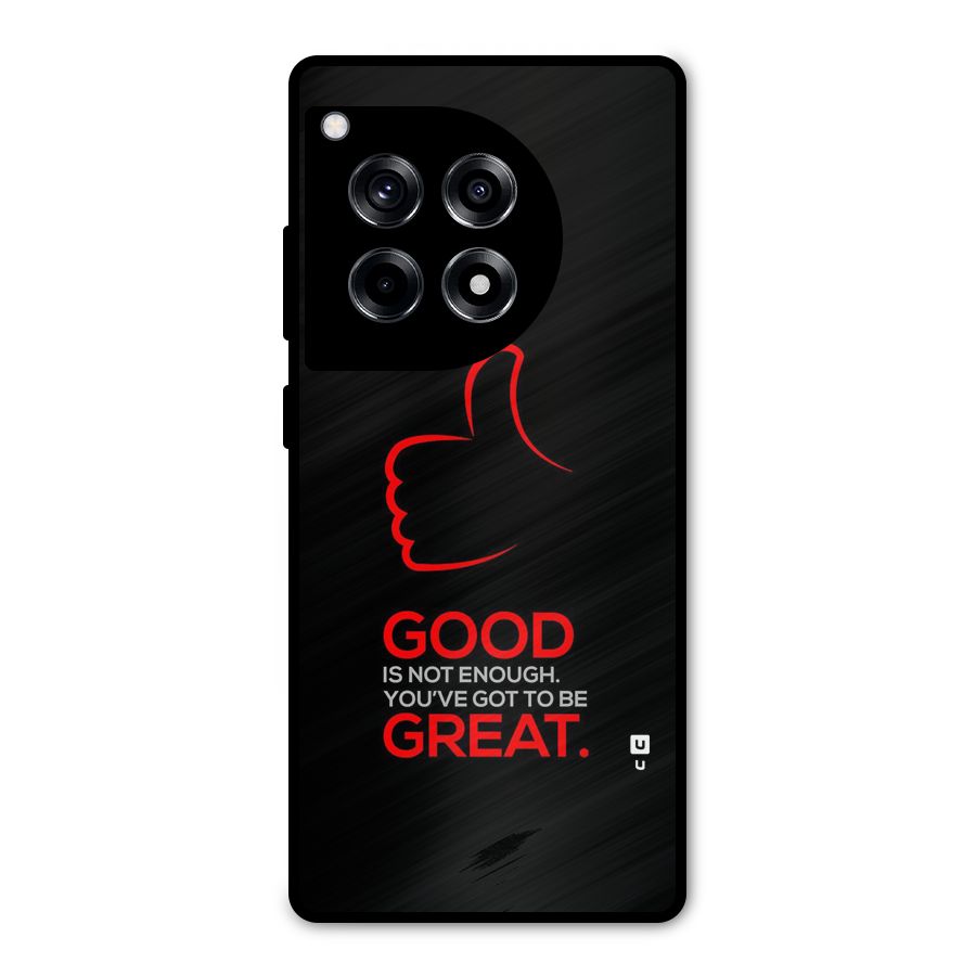 Good Great Metal Back Case for OnePlus 12R