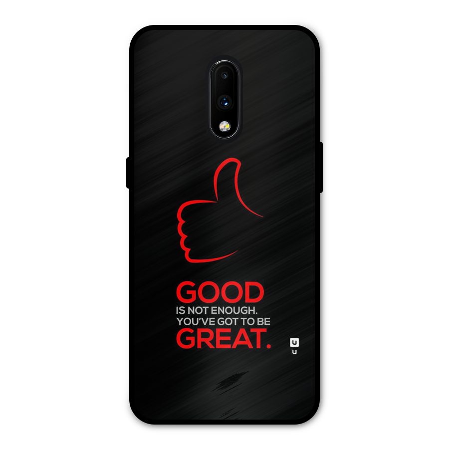Good Great Metal Back Case for OnePlus 7