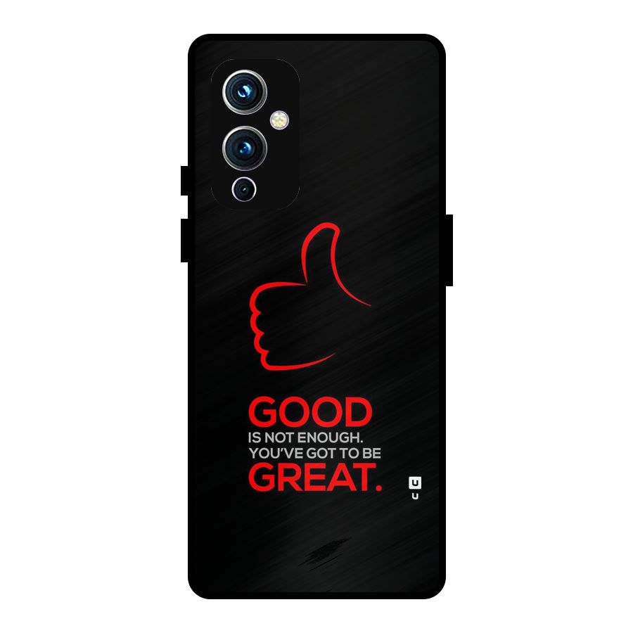Good Great Metal Back Case for OnePlus 9