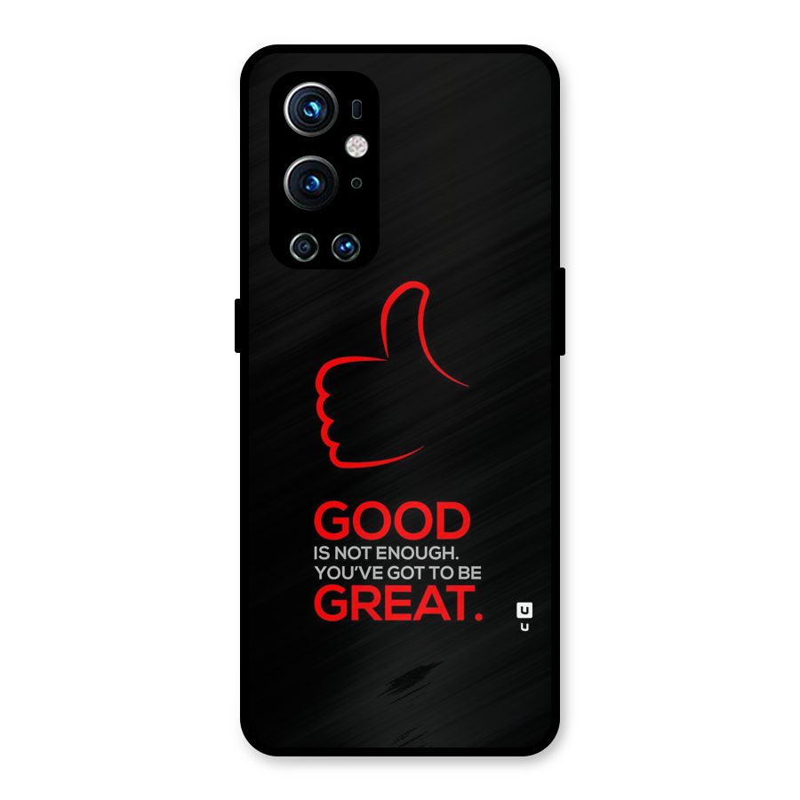 Good Great Metal Back Case for OnePlus 9 Pro