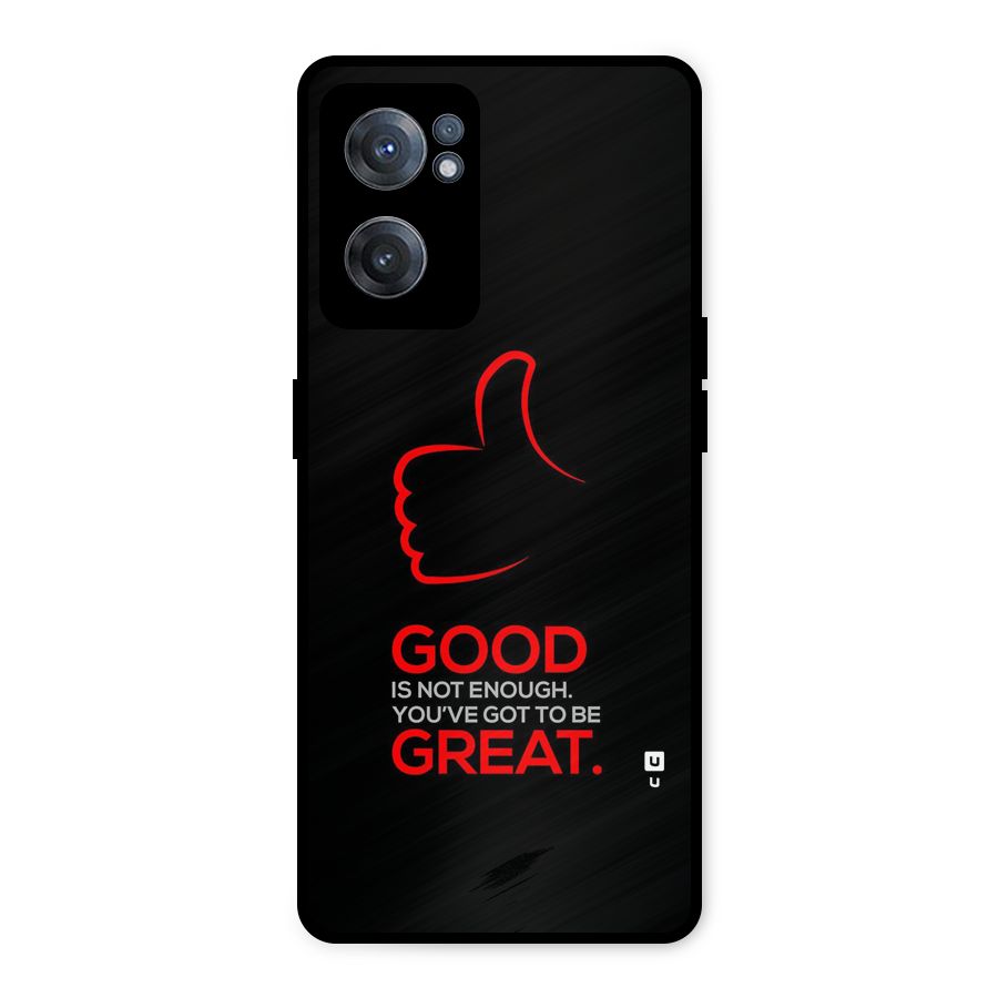 Good Great Metal Back Case for OnePlus Nord CE 2 5G