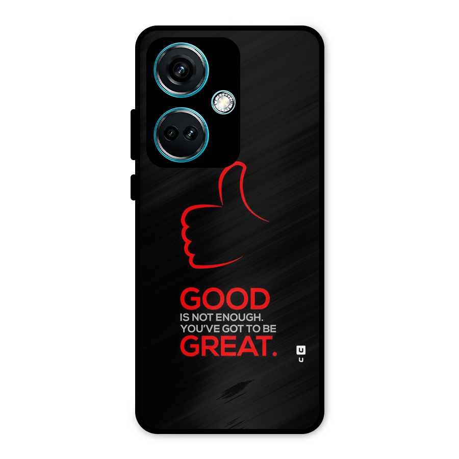 Good Great Metal Back Case for OnePlus Nord CE 3 5G