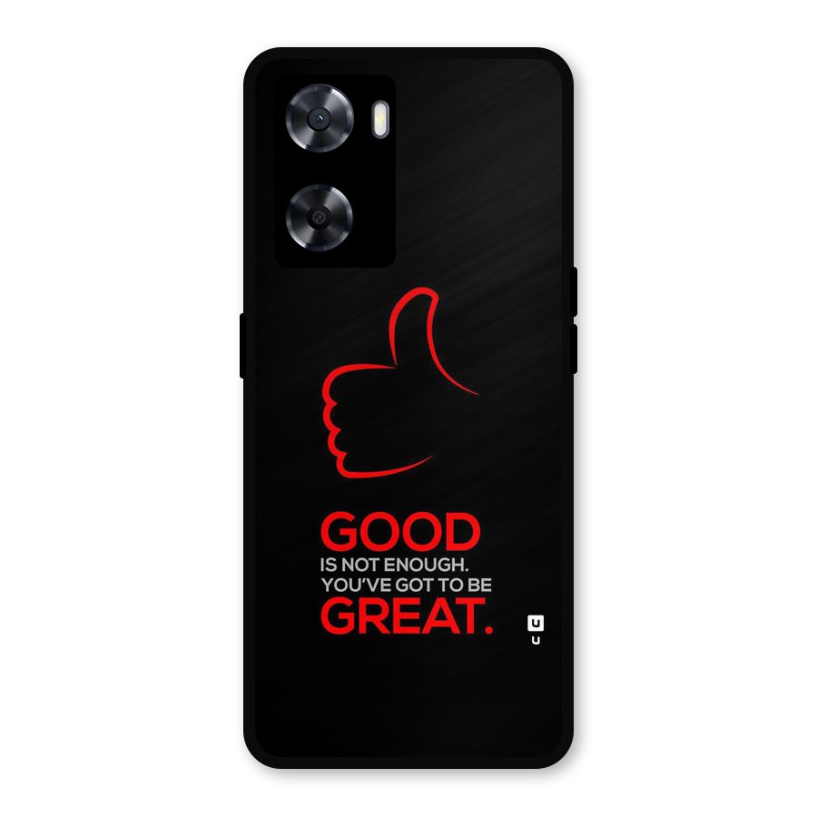 Good Great Metal Back Case for OnePlus Nord N20 SE