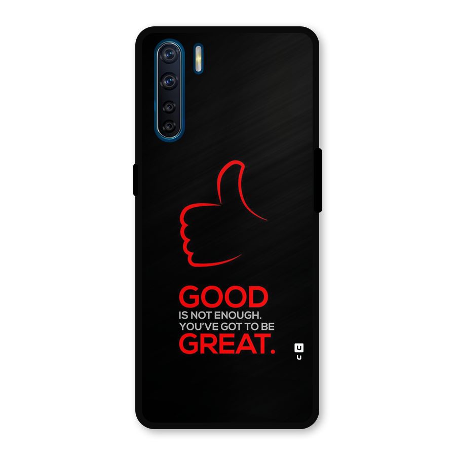 Good Great Metal Back Case for Oppo F15