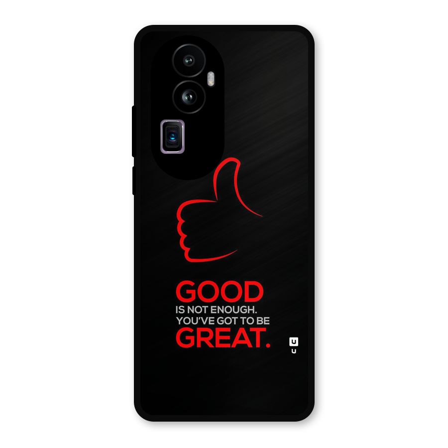 Good Great Metal Back Case for Oppo Reno10 Pro Plus