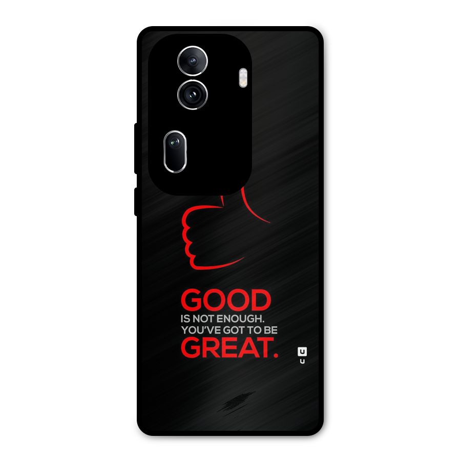 Good Great Metal Back Case for Oppo Reno11 Pro 5G