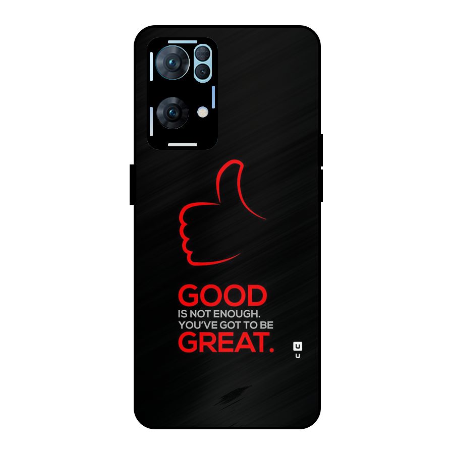 Good Great Metal Back Case for Oppo Reno7 Pro 5G