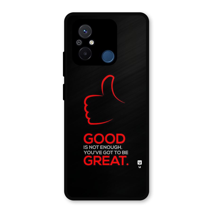 Good Great Metal Back Case for Poco C55
