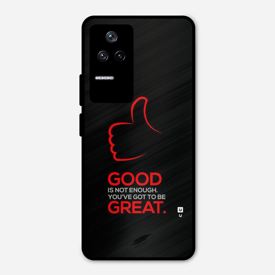 Good Great Metal Back Case for Poco F4 5G