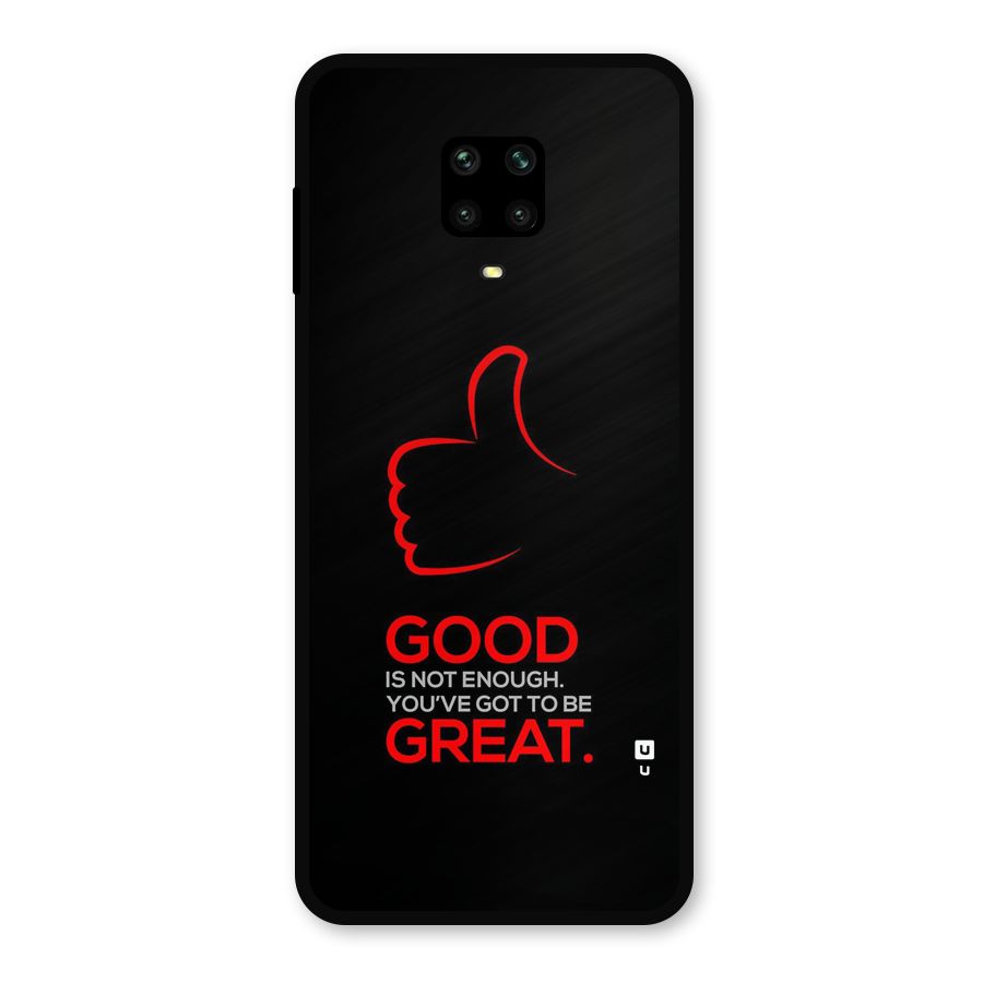 Good Great Metal Back Case for Poco M2 Pro