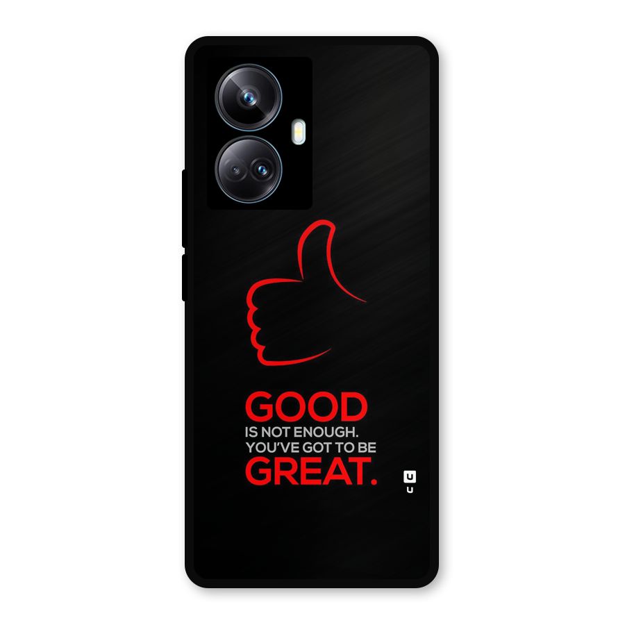 Good Great Metal Back Case for Realme 10 Pro Plus
