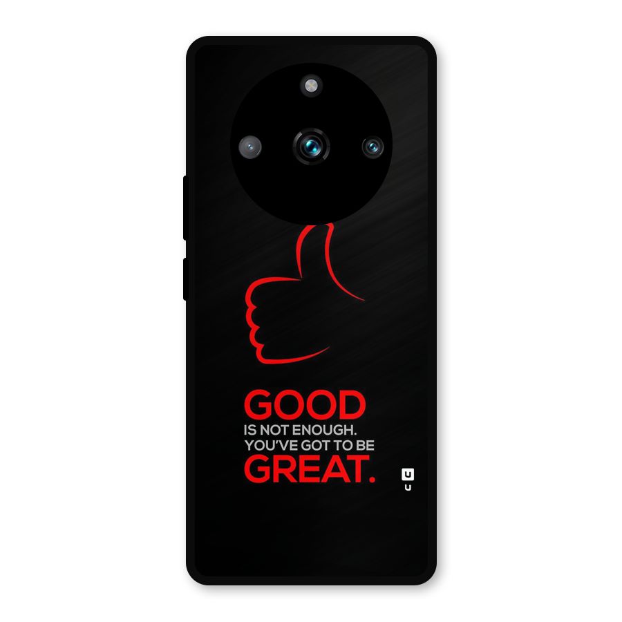 Good Great Metal Back Case for Realme 11 Pro Plus