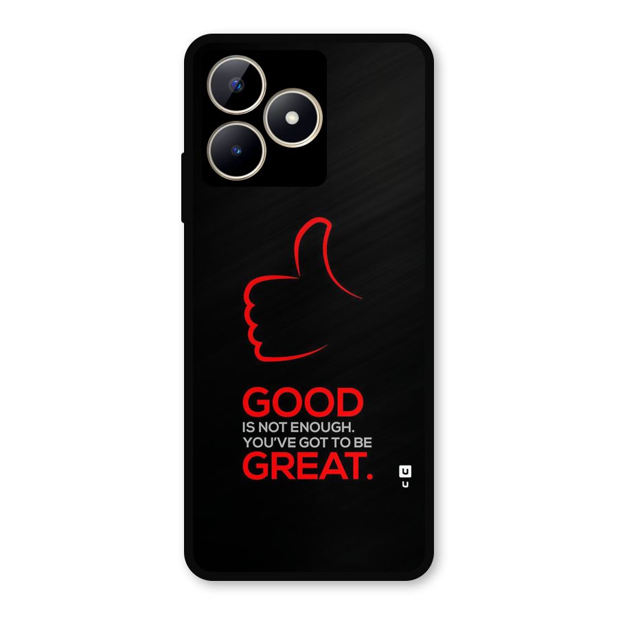 Good Great Metal Back Case for Realme C53