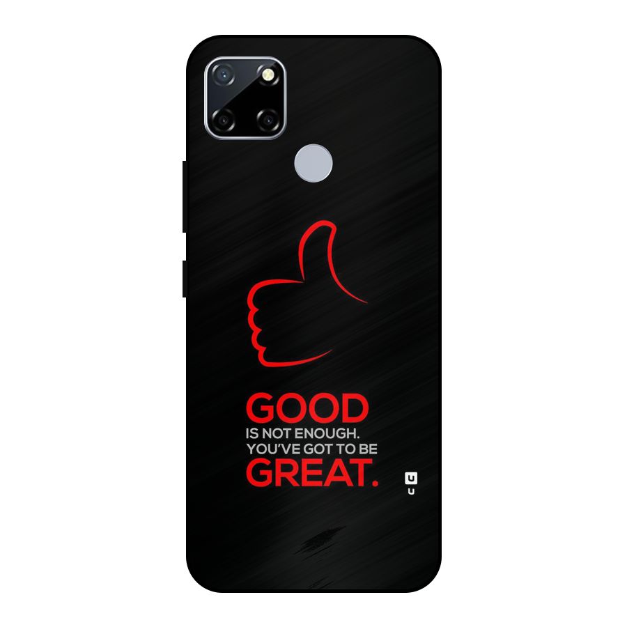 Good Great Metal Back Case for Realme Narzo 20