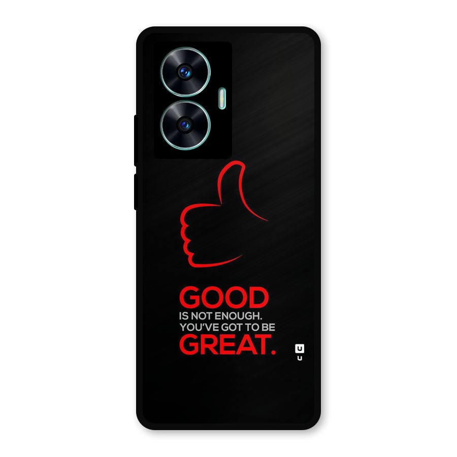 Good Great Metal Back Case for Realme Narzo N55