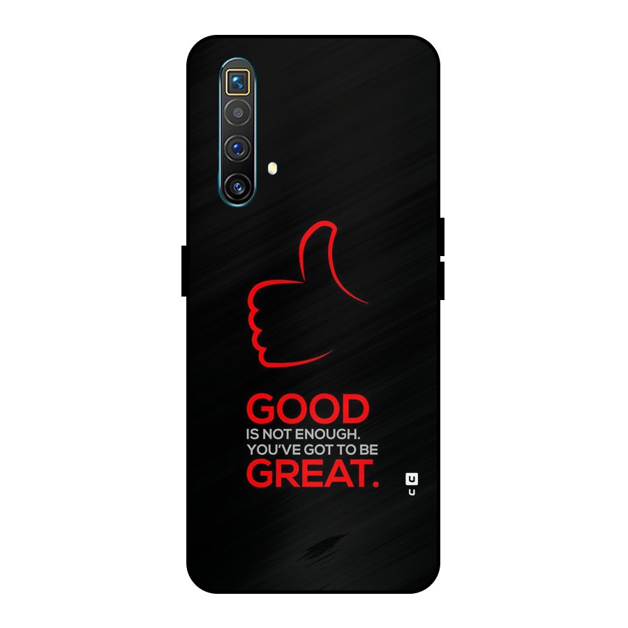 Good Great Metal Back Case for Realme X3
