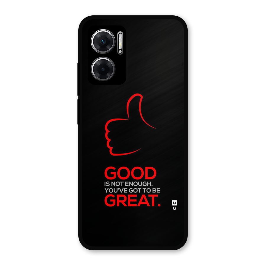 Good Great Metal Back Case for Redmi 11 Prime 5G