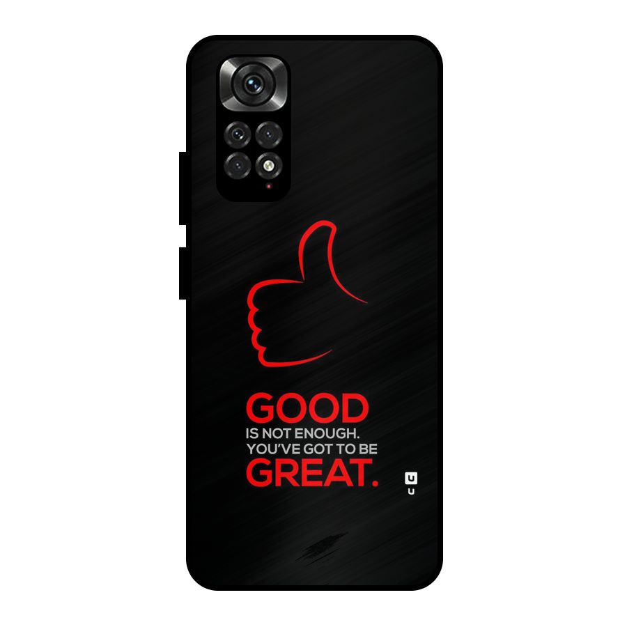 Good Great Metal Back Case for Redmi Note 11 Pro Plus 5G