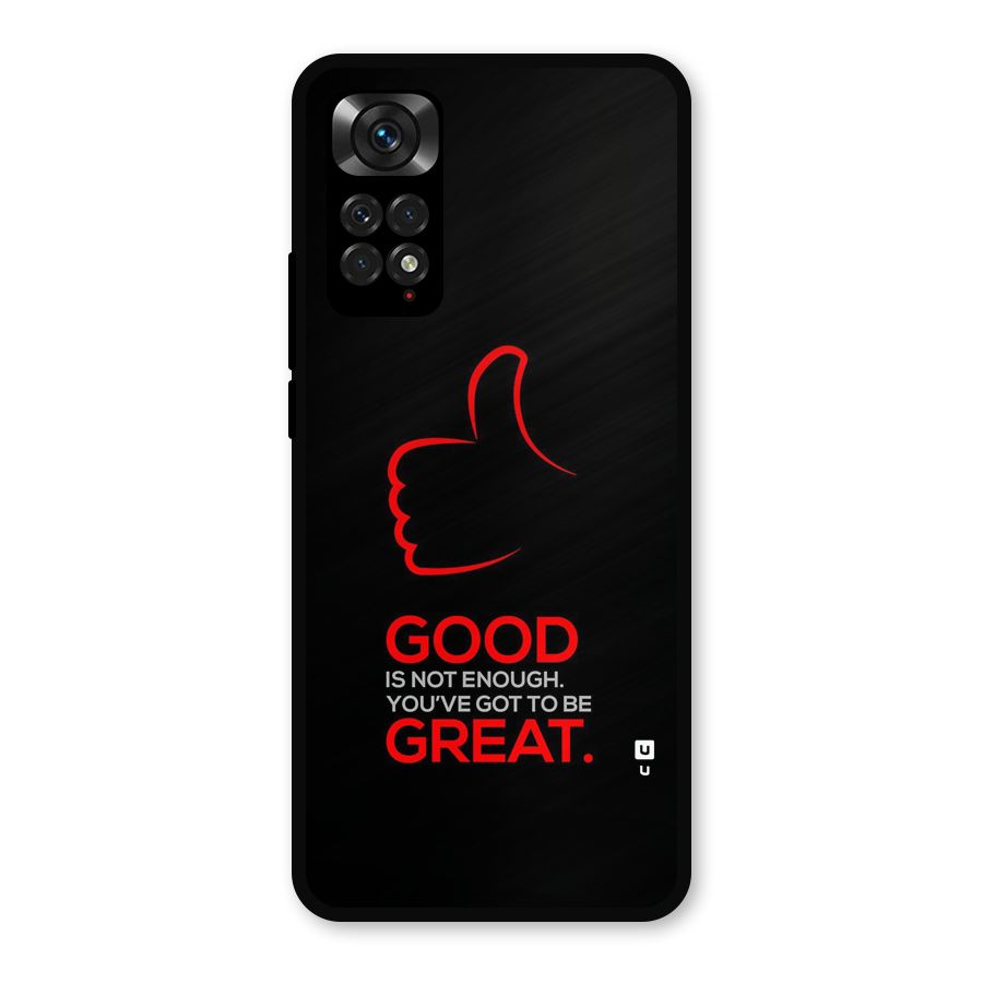 Good Great Metal Back Case for Redmi Note 11s