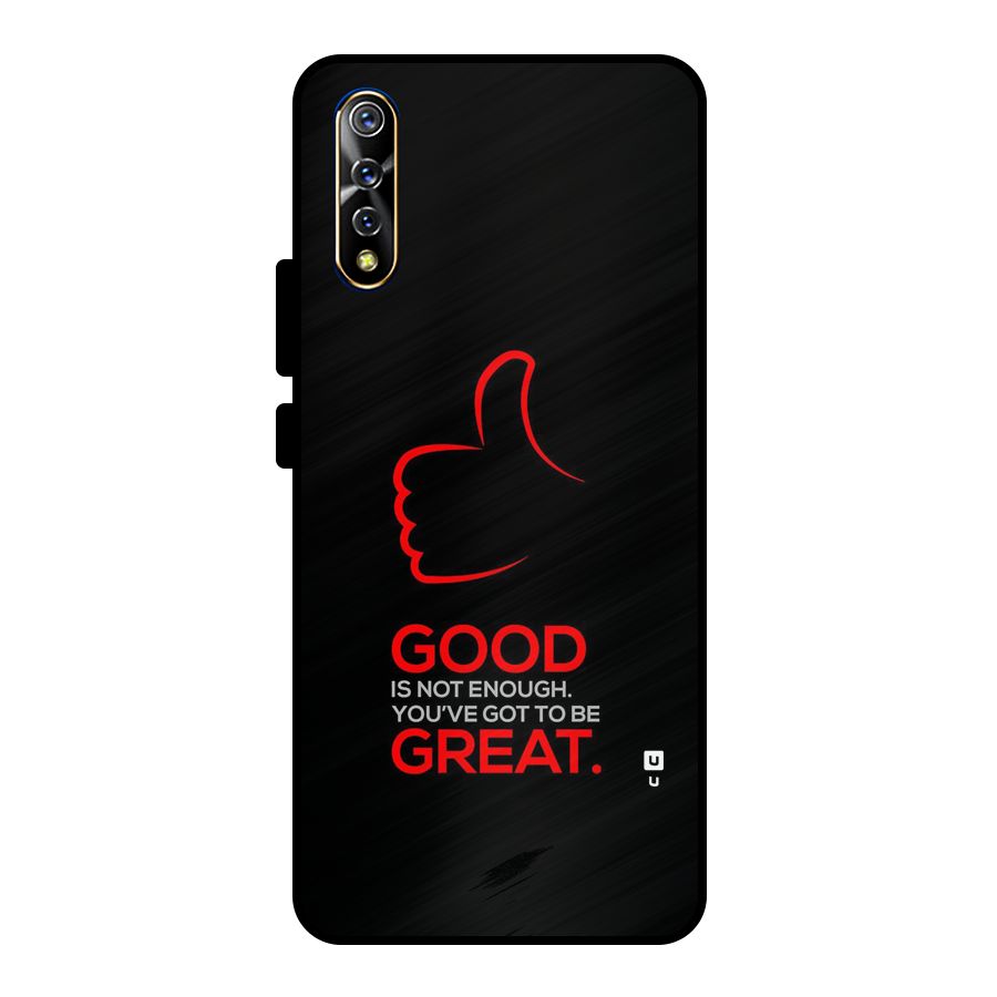 Good Great Metal Back Case for Vivo S1