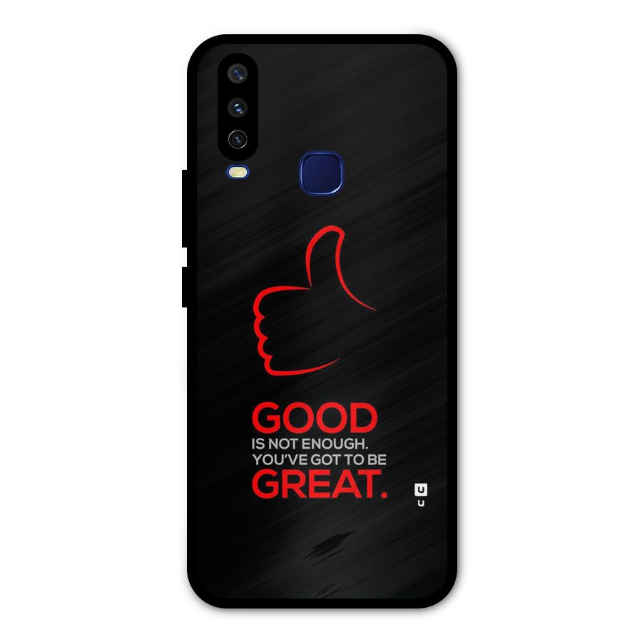Good Great Metal Back Case for Vivo U10