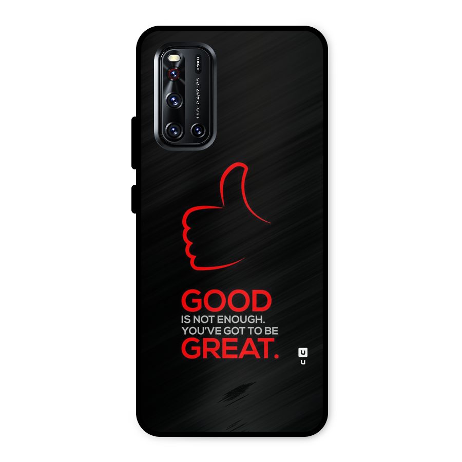 Good Great Metal Back Case for Vivo V19