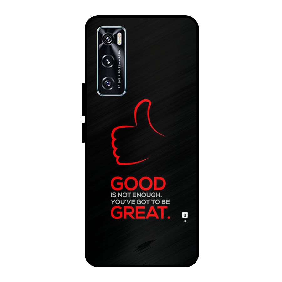 Good Great Metal Back Case for Vivo V20 SE
