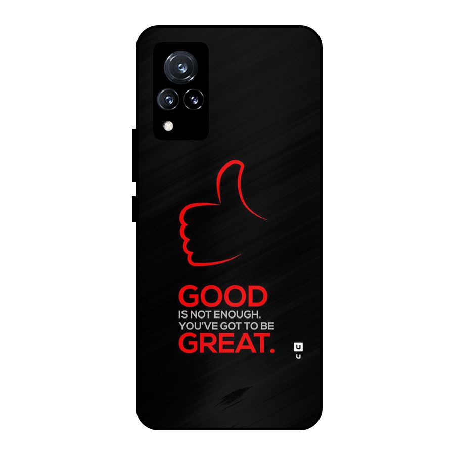 Good Great Metal Back Case for Vivo V21 5G