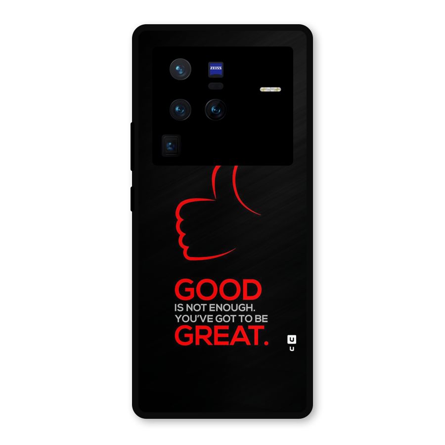 Good Great Metal Back Case for Vivo X80 Pro