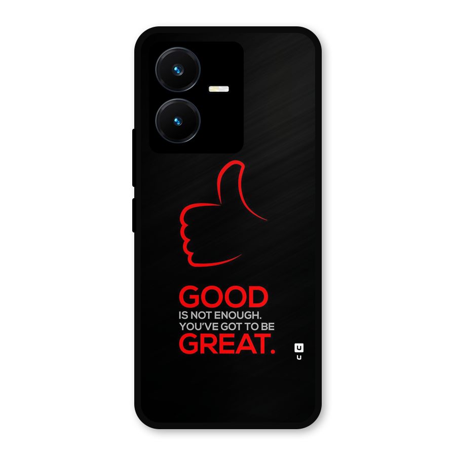 Good Great Metal Back Case for Vivo Y22