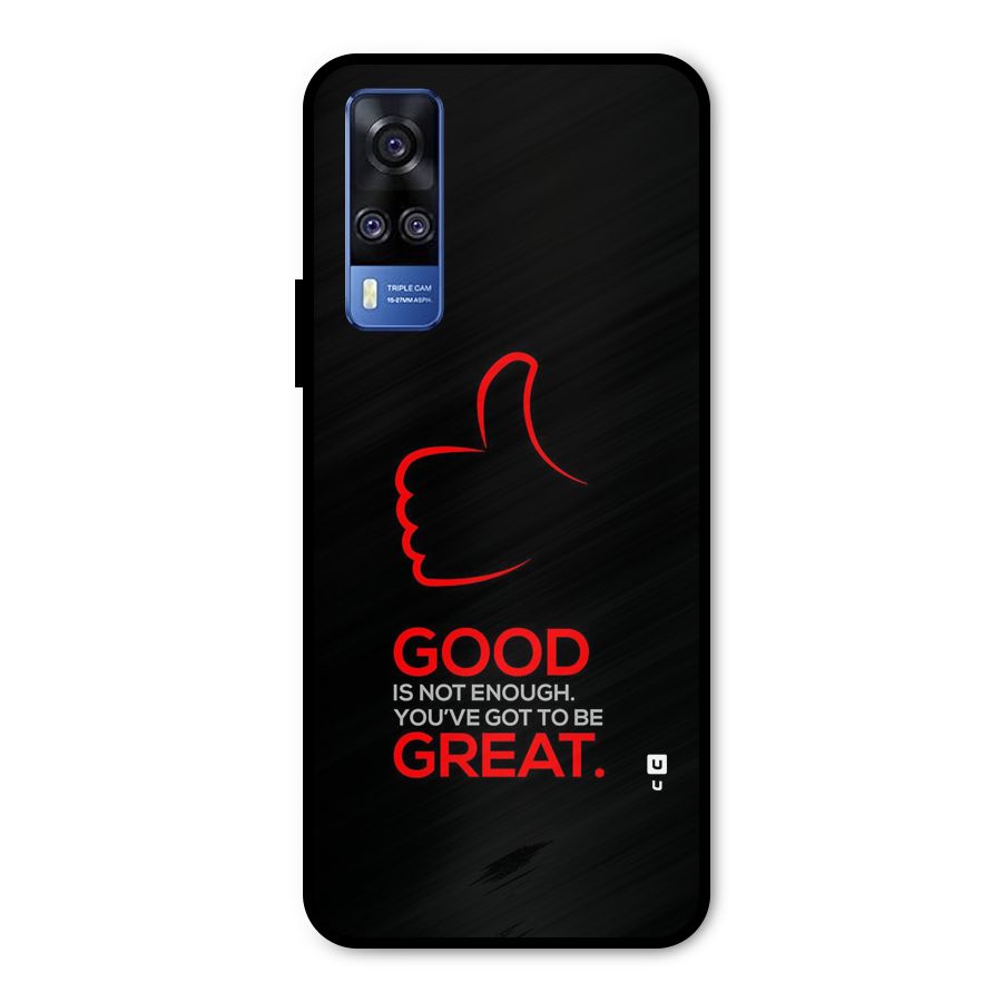 Good Great Metal Back Case for Vivo Y31