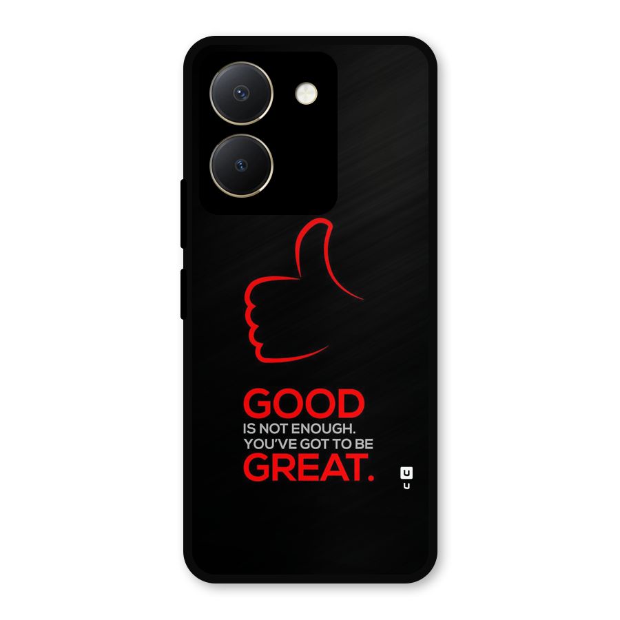 Good Great Metal Back Case for Vivo Y36