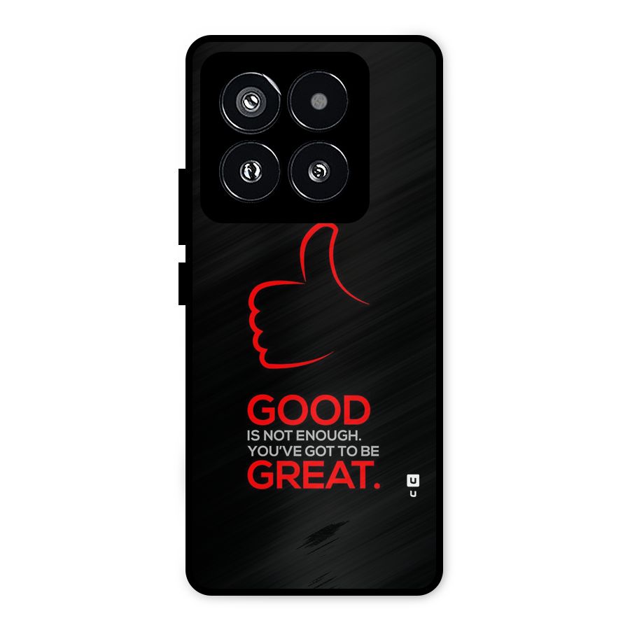 Good Great Metal Back Case for Xiaomi 14 Pro