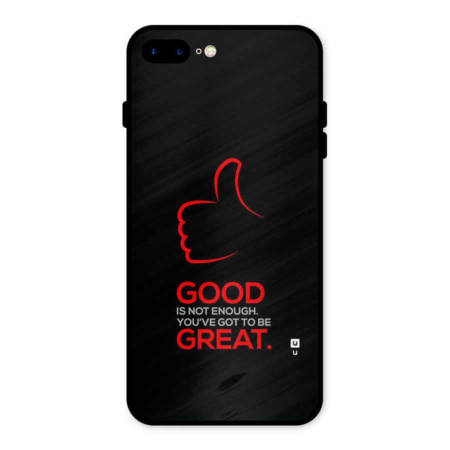 Good Great Metal Back Case for iPhone 7 Plus