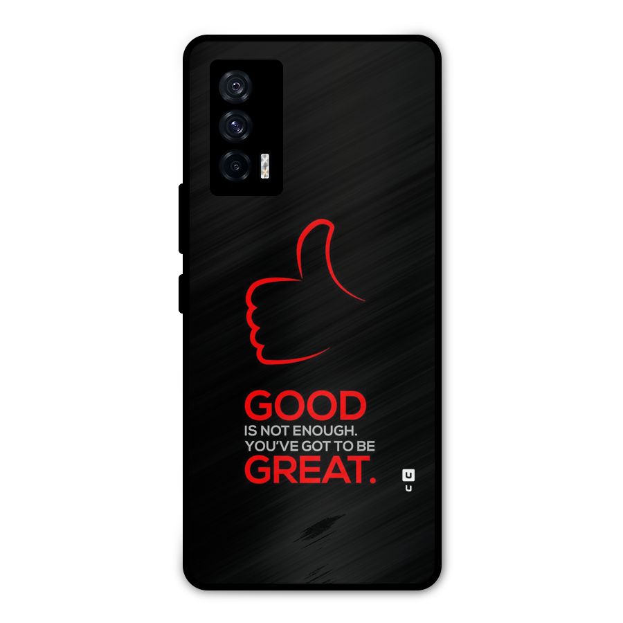 Good Great Metal Back Case for iQOO 7 5G